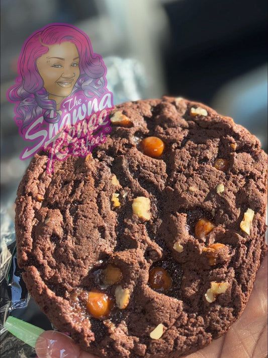 Chocolate turtles cookie (not infused)