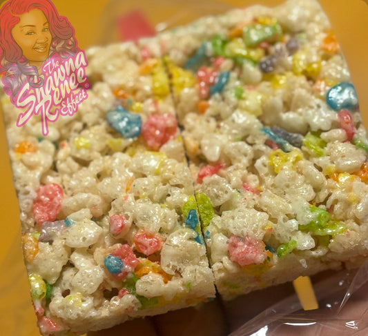 Infused Fruity pebble rice crispy